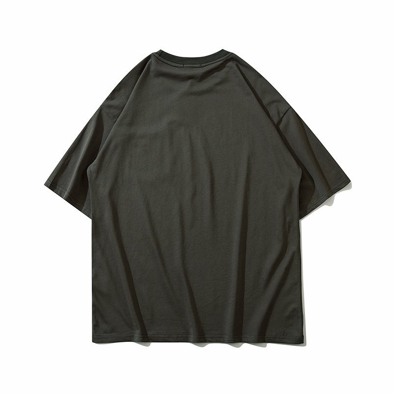 Футболка Carhartt Cotton With A Logo On The Pocket "Gray" фото № 2