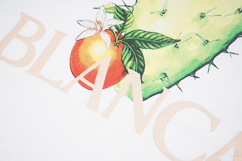 Футболка Casablanca Blooming Cactus "White" фото № 8