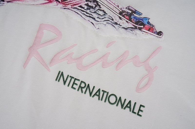 Футболка Casablanca Car On The Bridge Print "White" фото № 4