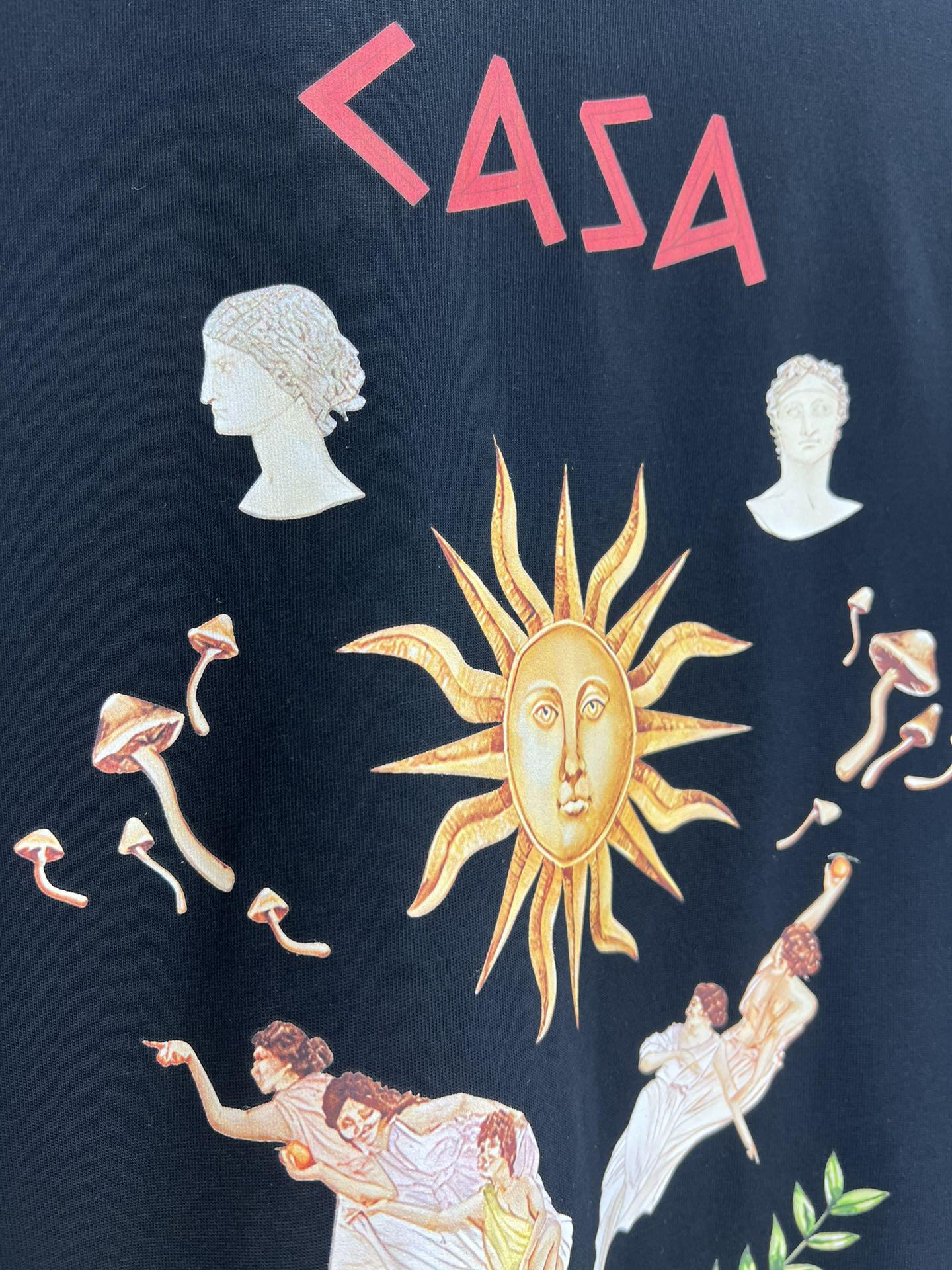 Футболка Casablanca Atributs And Logos Of Casablanca "Blue" фото № 6