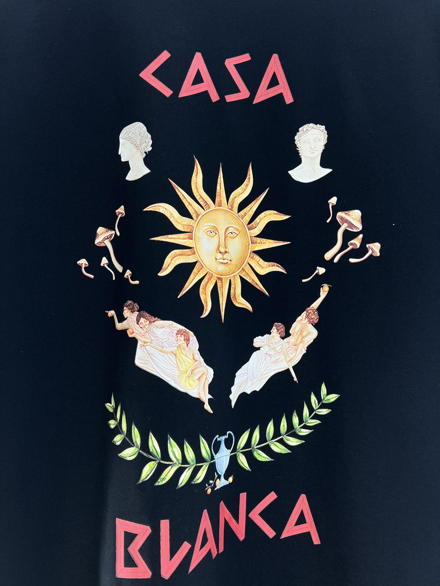 Футболка Casablanca Atributs And Logos Of Casablanca "Blue" фото № 5