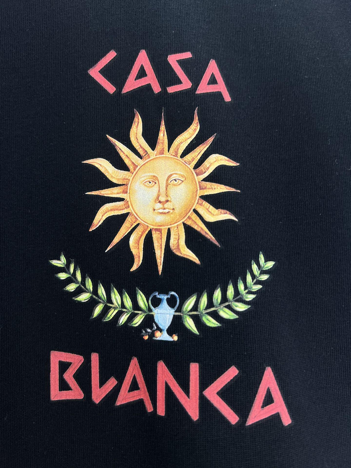 Футболка Casablanca Atributs And Logos Of Casablanca "Blue" фото № 4