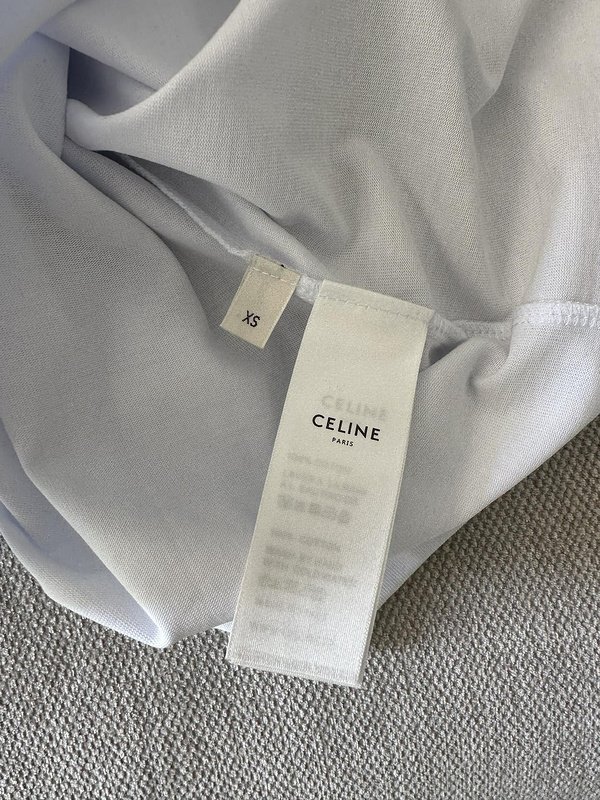 Футболка Celine Hare In The Net "White" фото № 4