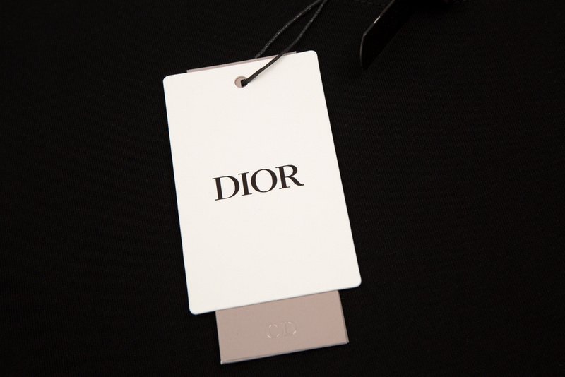 Футболка Christian Dior Logo - Monogram "Black" фото № 7