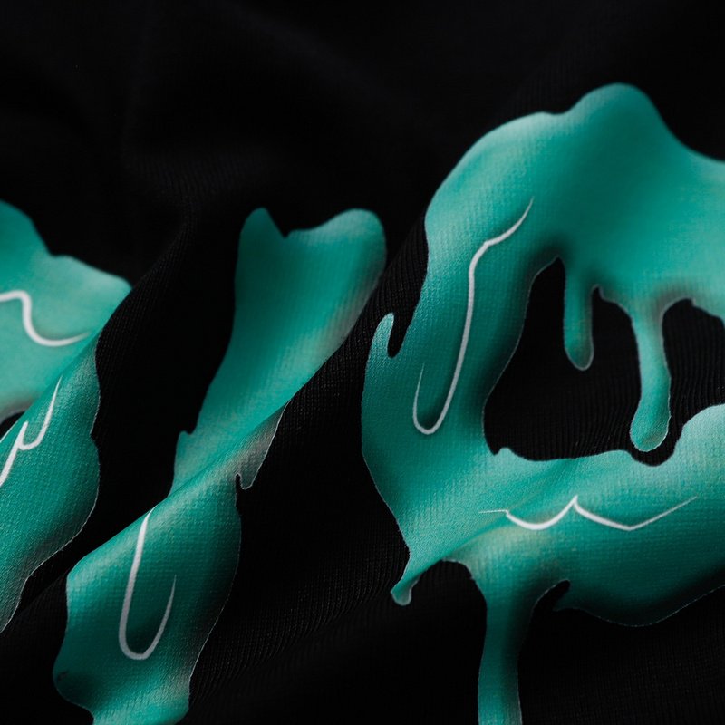 Футболка Christian Dior Leaking Logo "Black" фото № 4