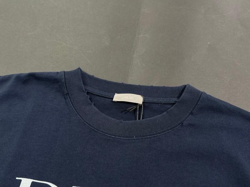 Футболка Christian Dior Frontside Logo Dior 47 "Blue" фото № 7