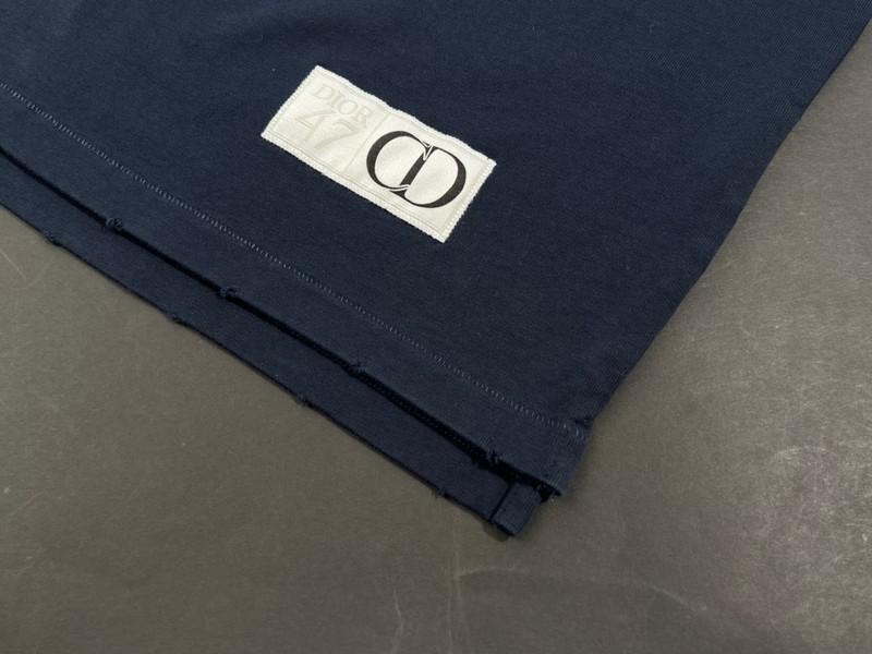 Футболка Christian Dior Frontside Logo Dior 47 "Blue" фото № 4