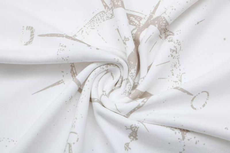 Футболка Christian Dior Light Frontside Print Compass Dior "White" фото № 3