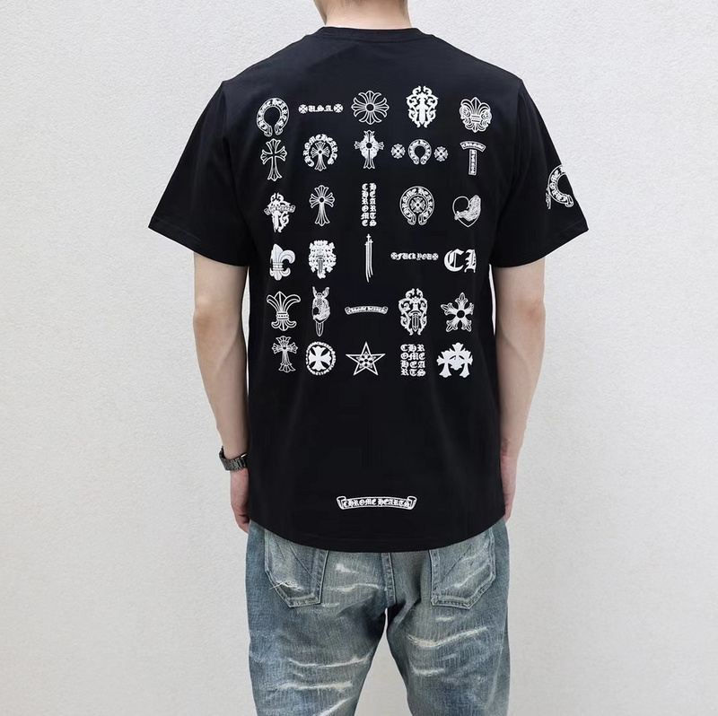 Футболка Chrome Hearts Signs And Symbols "Black" фото № 6