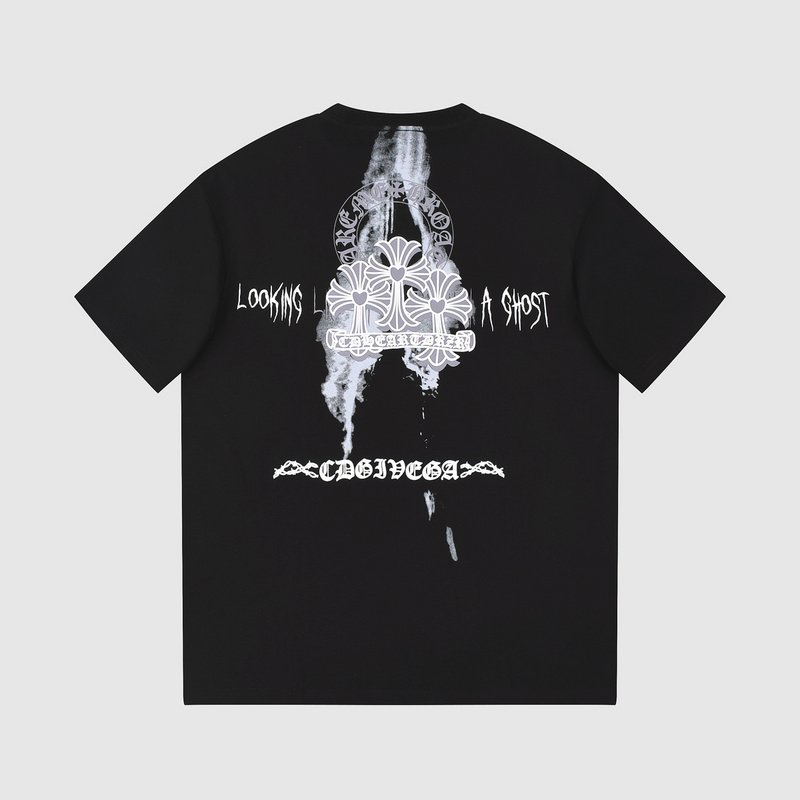 Футболка Chrome Hearts Looking "Black" фото № 7