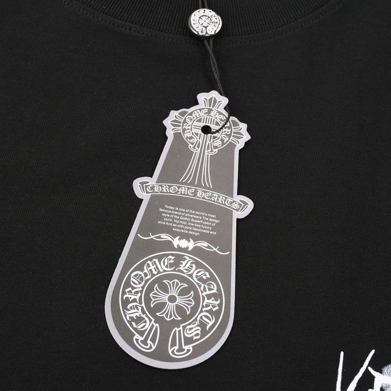 Футболка Chrome Hearts Looking "Black" фото № 9