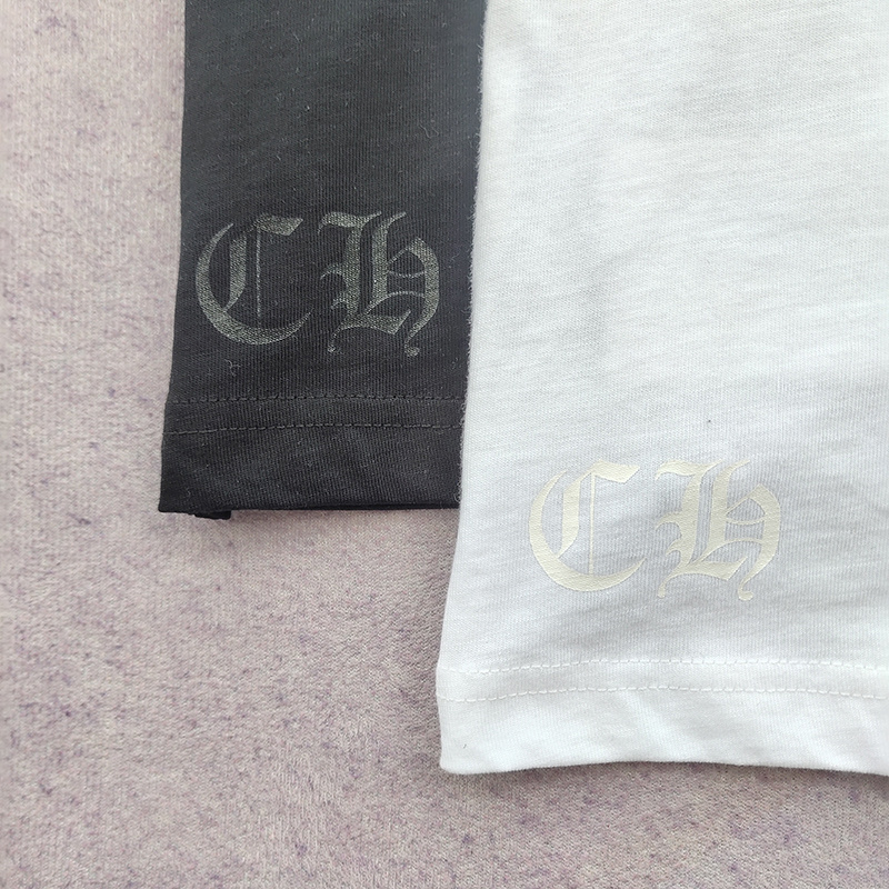 Футболка Chrome Hearts Multicolor Print "White" фото № 3