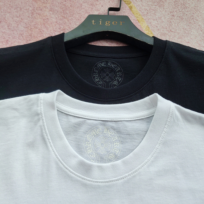 Футболка Chrome Hearts Multicolor Print "White" фото № 4