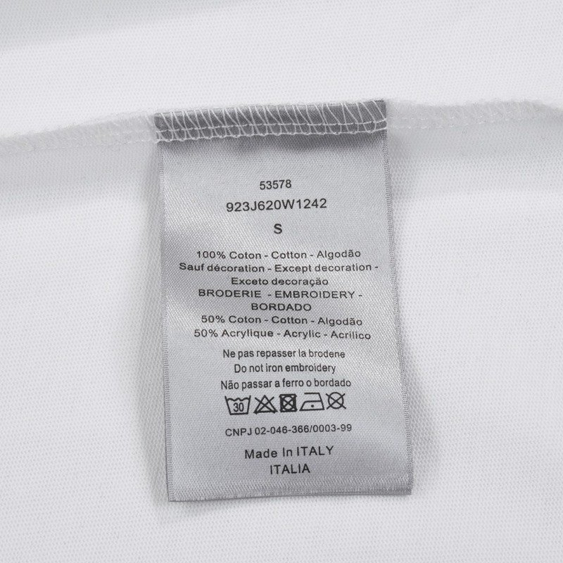 Футболка Dior Splashed Paint "White" фото № 2