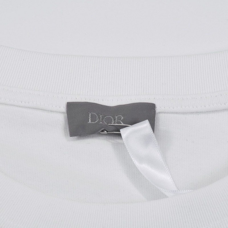 Футболка Dior Splashed Paint "White" фото № 8