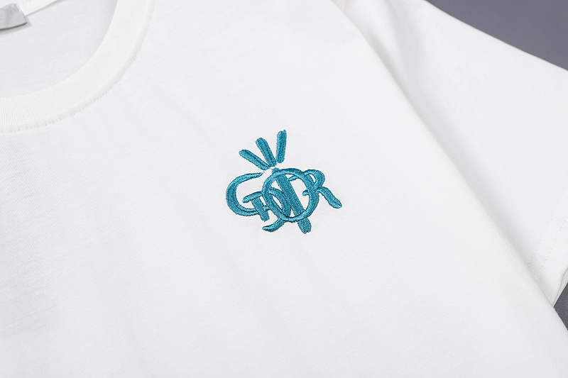 Футболка Dior Logo Letter On Letter "White" фото № 3