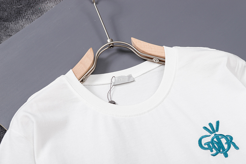 Футболка Dior Logo Letter On Letter "White" фото № 4