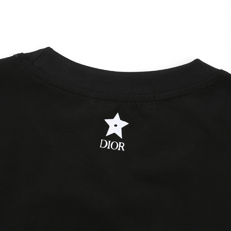 Футболка Dior Small Star At The Back "Black" фото № 7