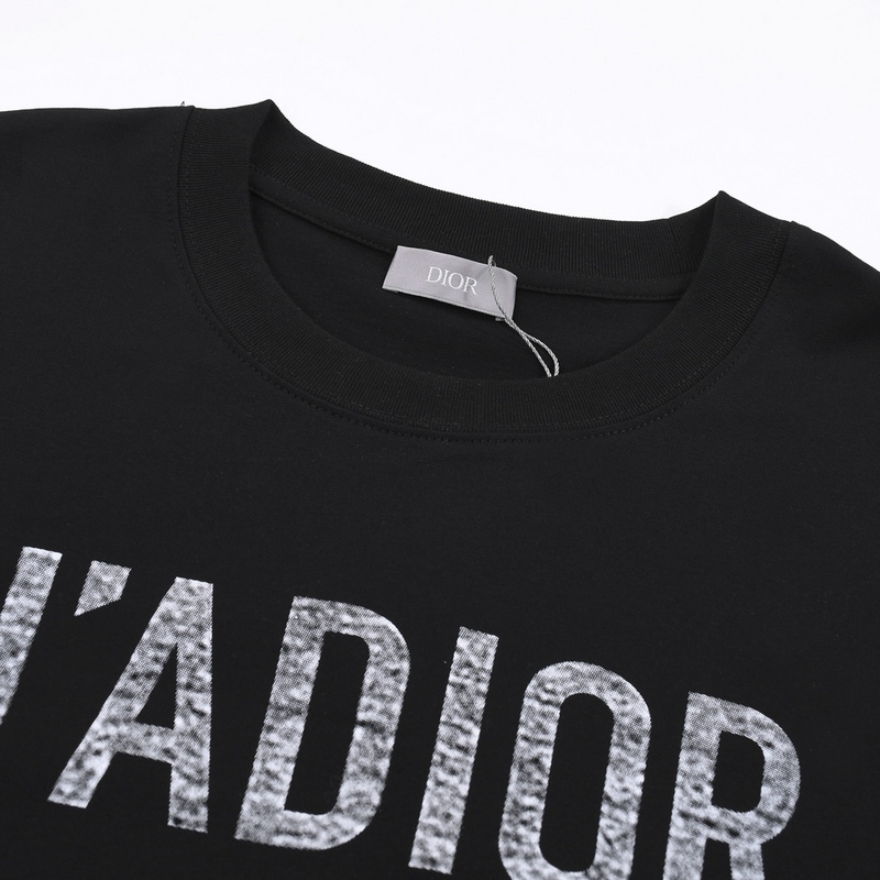 Футболка Dior Number Eight With Logo "Black" фото № 3