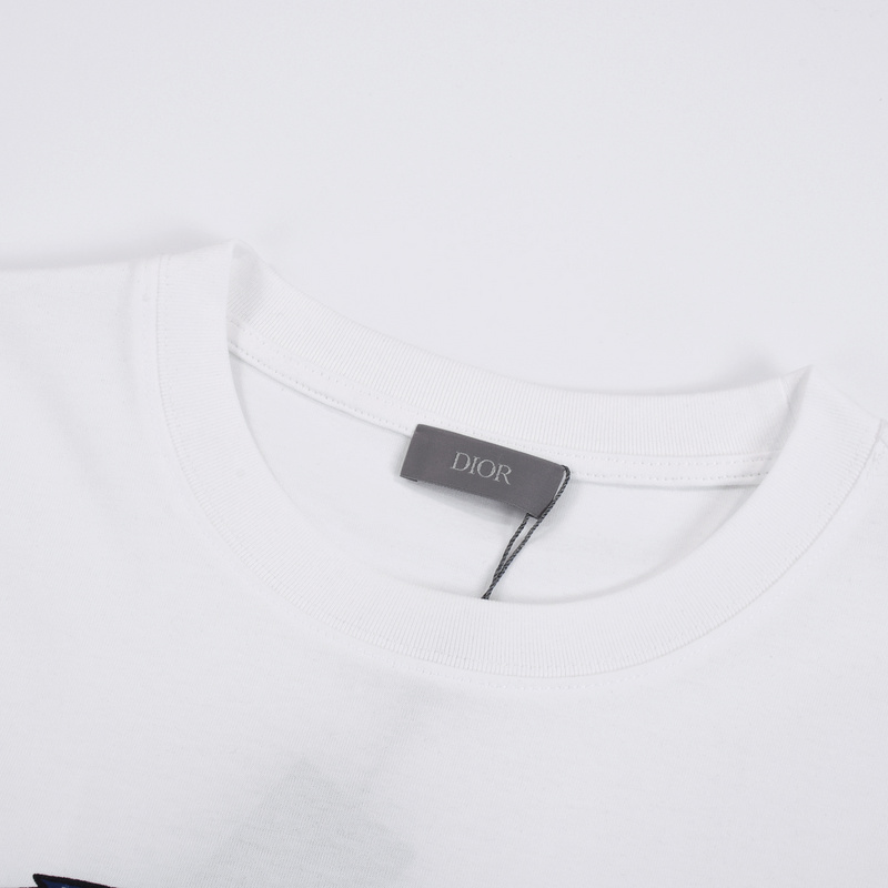 Футболка Dior With A Rabbit Logo "White" фото № 8