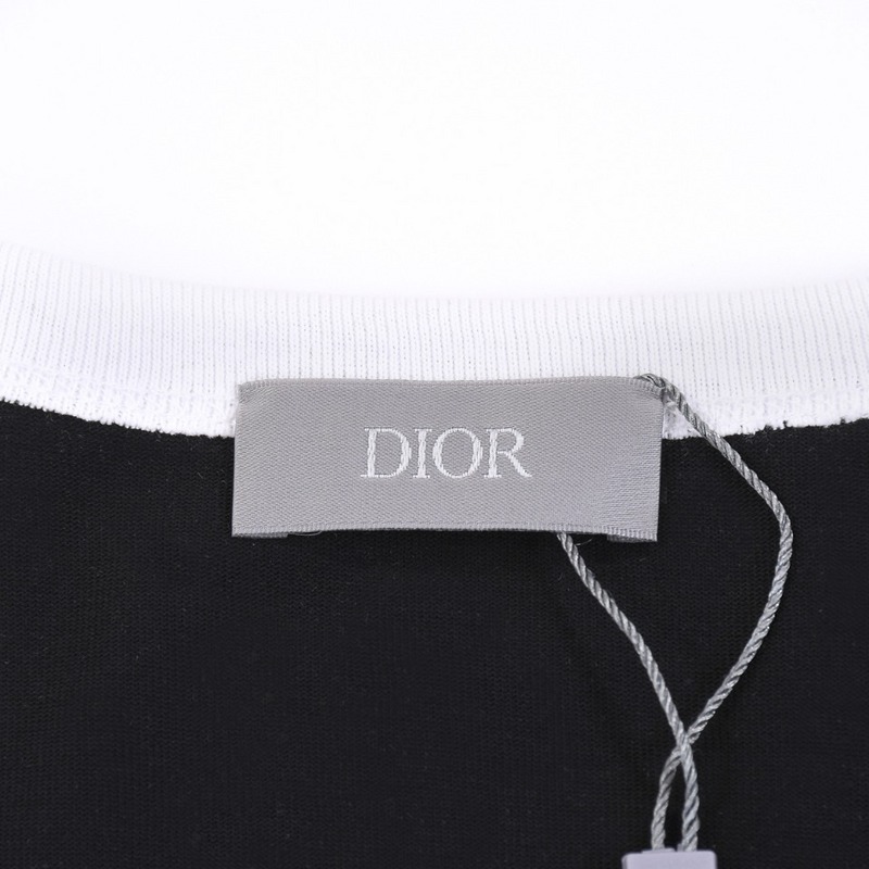 Футболка Dior Print Of Branded Cat "Black" фото № 8