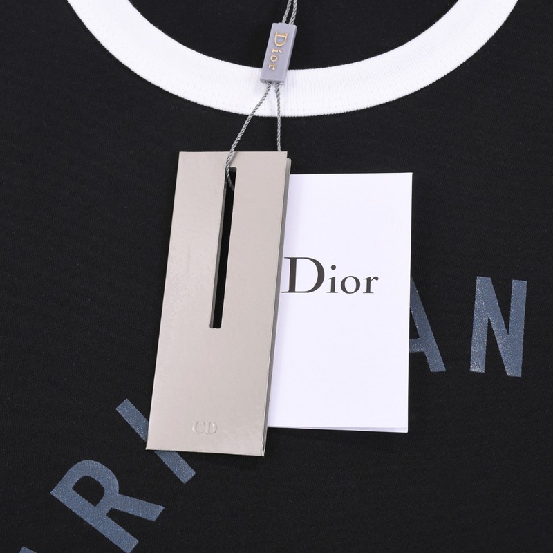 Футболка Dior Print Of Branded Cat "Black" фото № 4