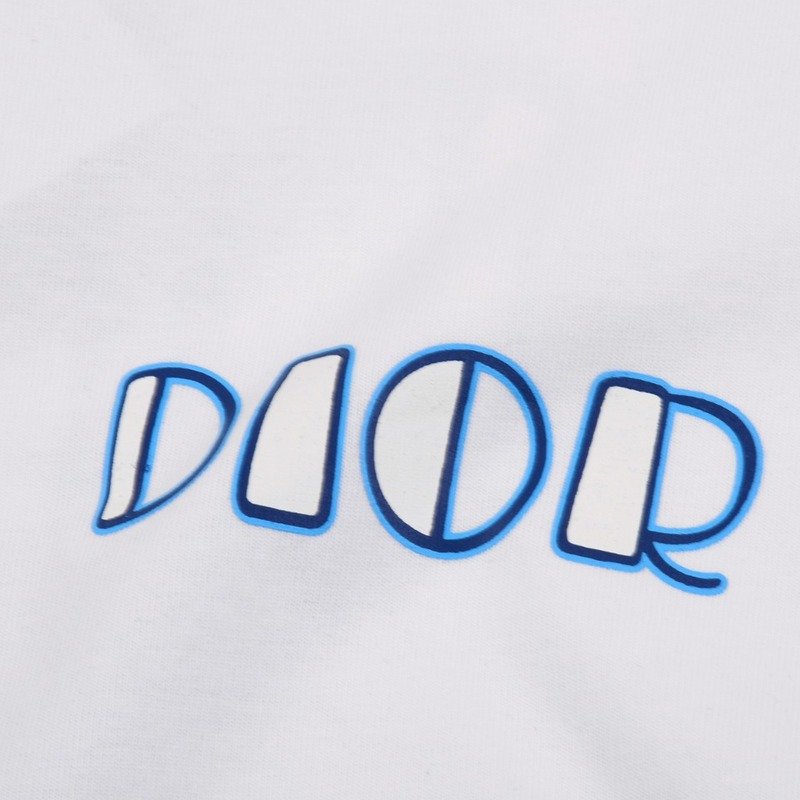 Футболка Dior Vibe Brand "White" фото № 4