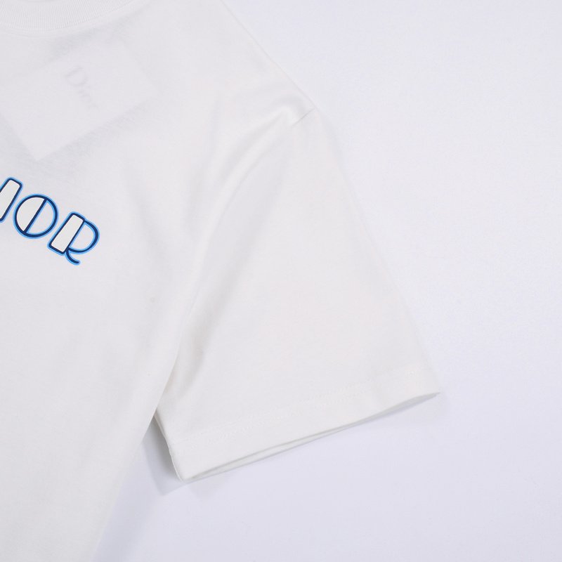 Футболка Dior Vibe Brand "White" фото № 6