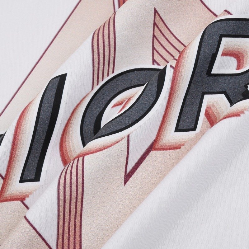 Футболка Dior With The Brand Abbreviation "White" фото № 3