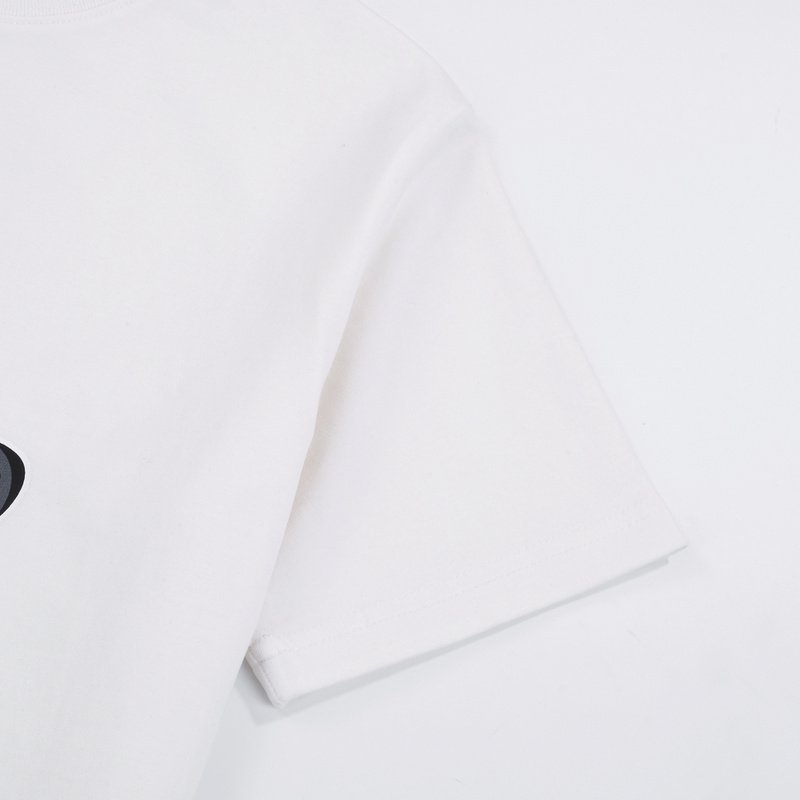 Футболка Dior With The Brand Abbreviation "White" фото № 4