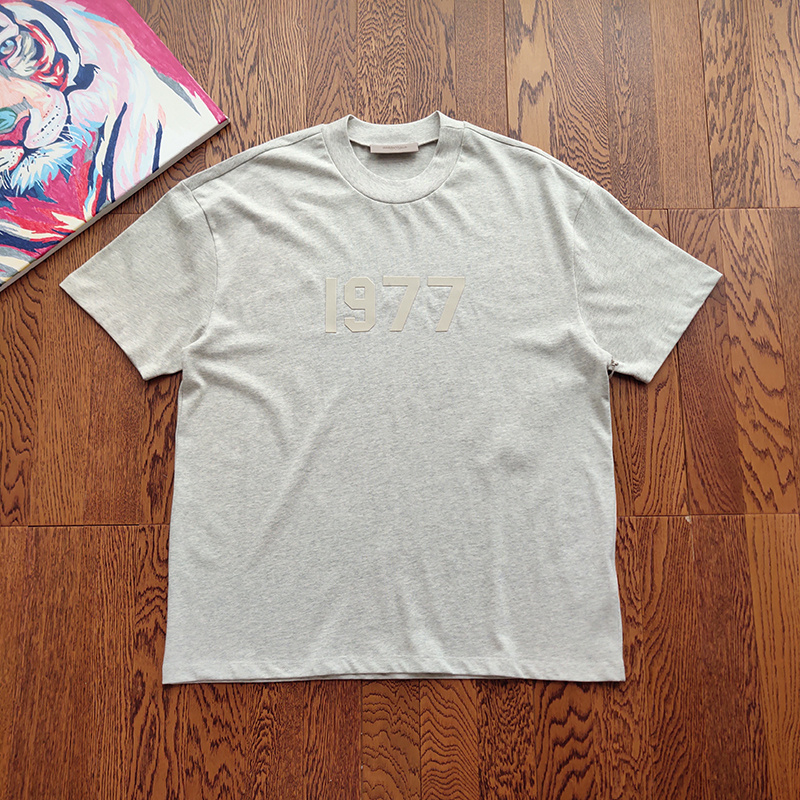 Футболка Fear Of God Usual "Gray/White" фото № 2