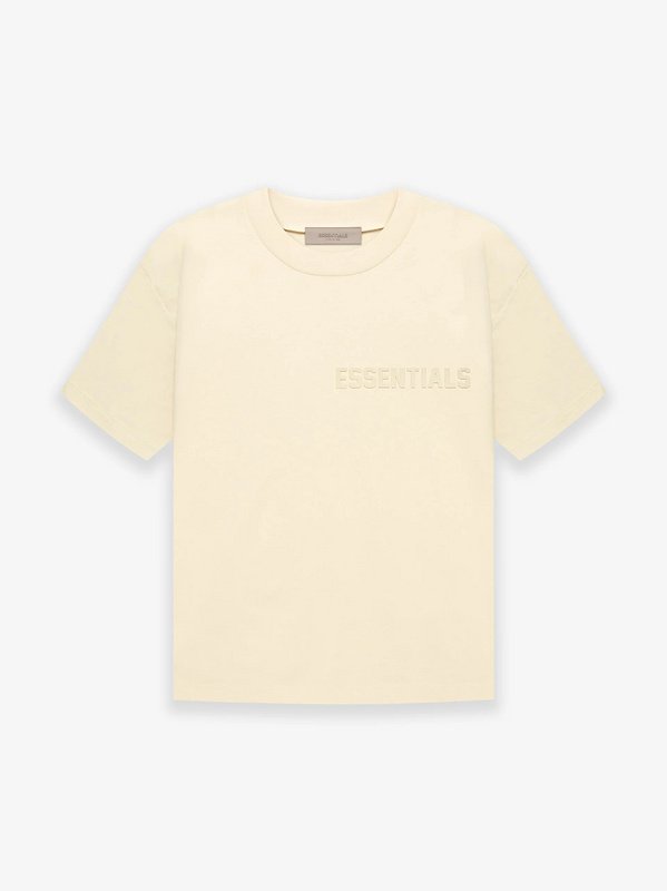 Футболка Fear Of God Cotton Logo "Cream" фото № 2