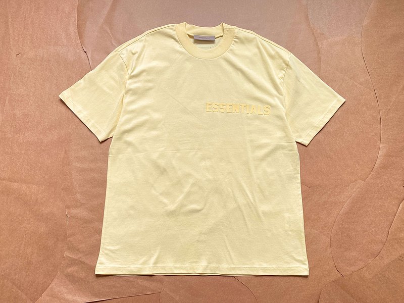 Футболка Fear Of God Cotton — Base "Yellow" фото № 2
