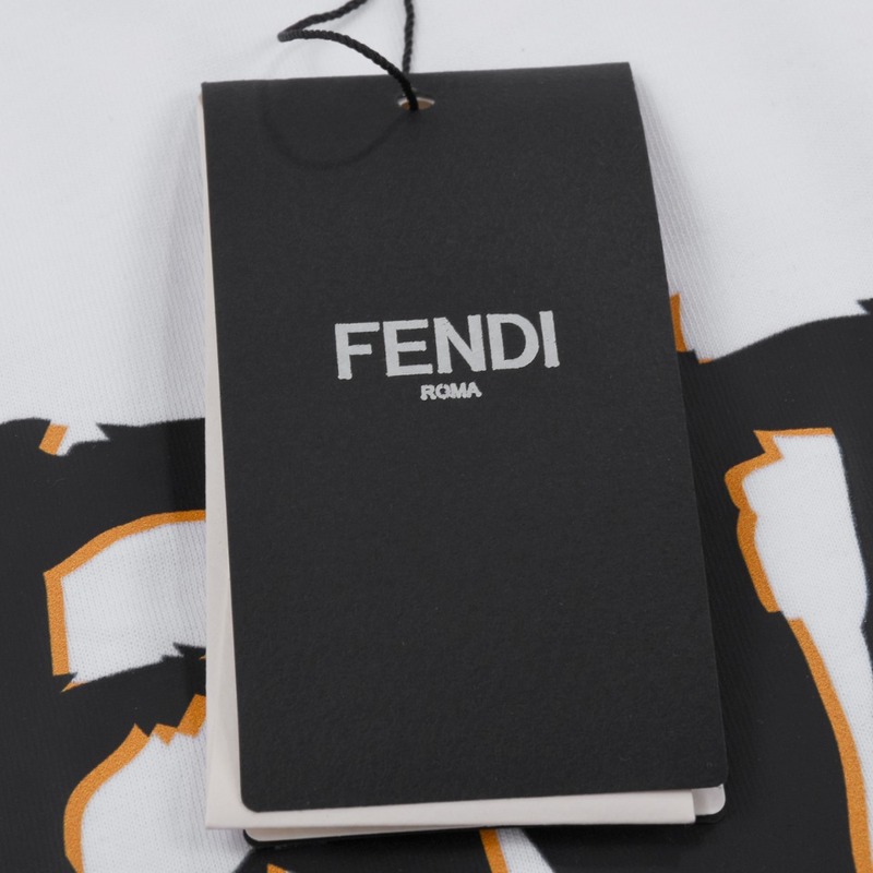 Футболка Fendi Angry Dog "White" фото № 7