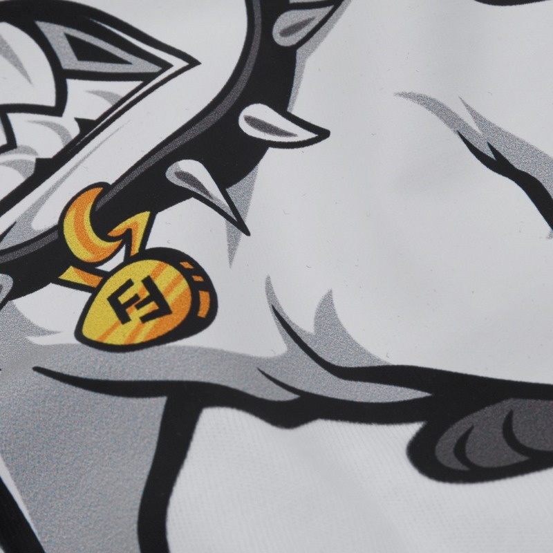 Футболка Fendi Angry Dog "White" фото № 6