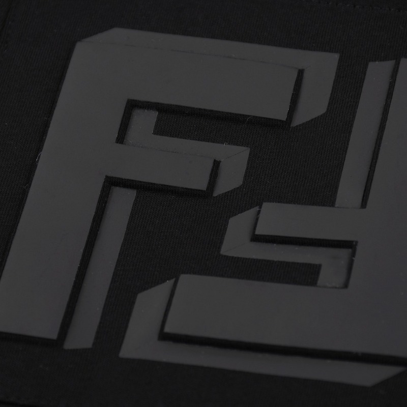 Футболка Fendi The Letter F Are Inverted "Black" фото № 3