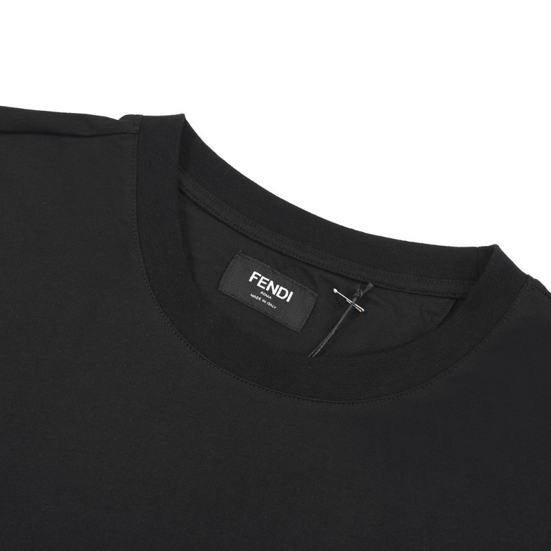 Футболка Fendi The Letter F Are Inverted "Black" фото № 7