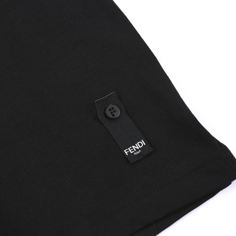 Футболка Fendi The Letter F Are Inverted "Black" фото № 5