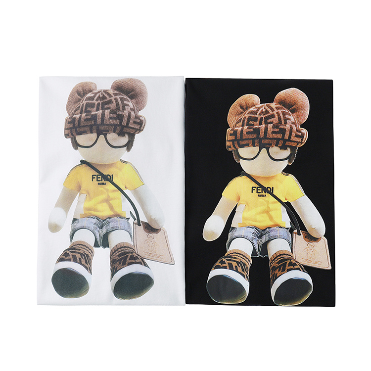 Футболка Fendi With A Doll Print "White" фото № 4