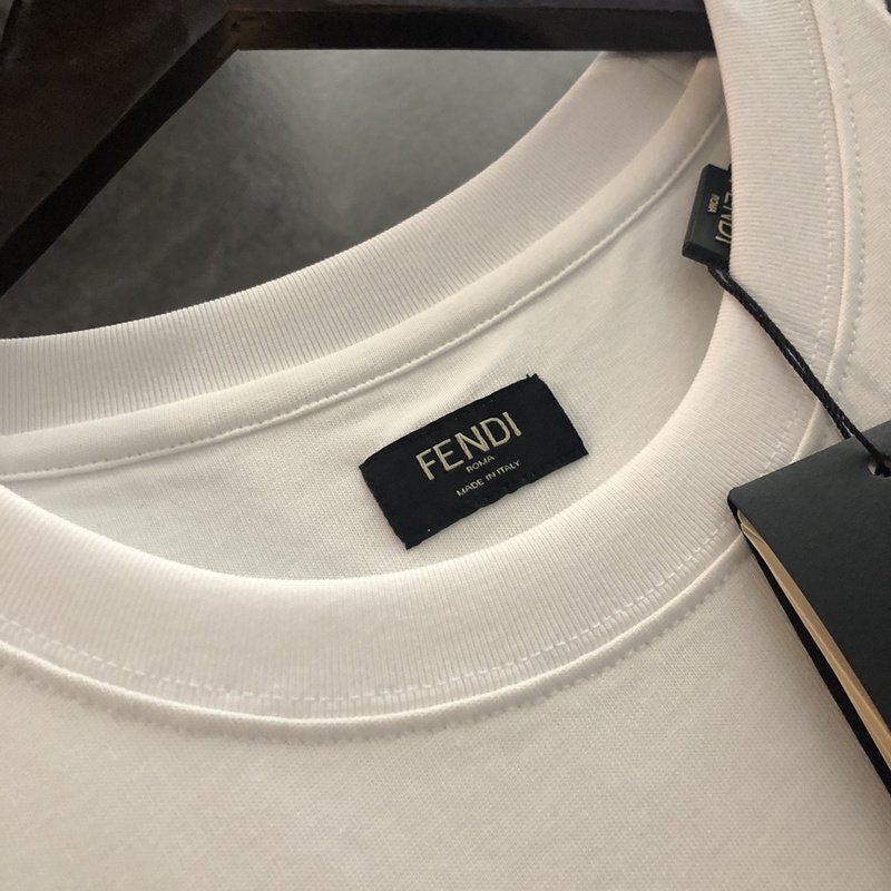 Футболка Fendi Italian Style "White" фото № 4