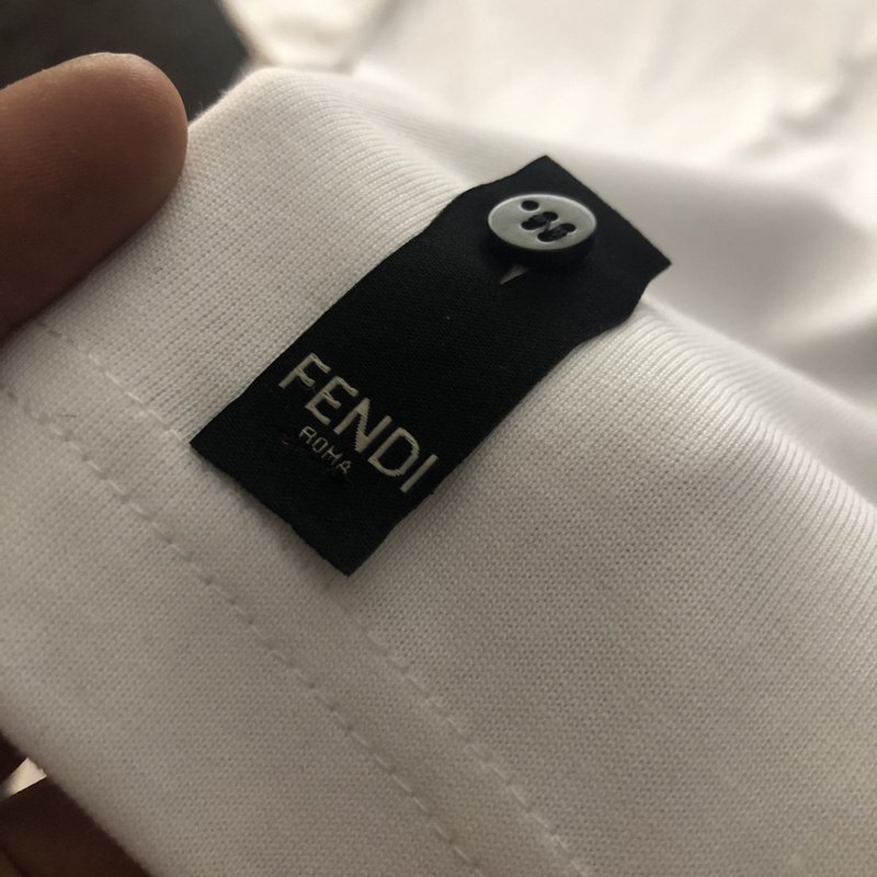 Футболка Fendi Italian Style "White" фото № 5
