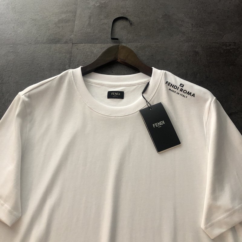 Футболка Fendi Italian Style "White" фото № 9