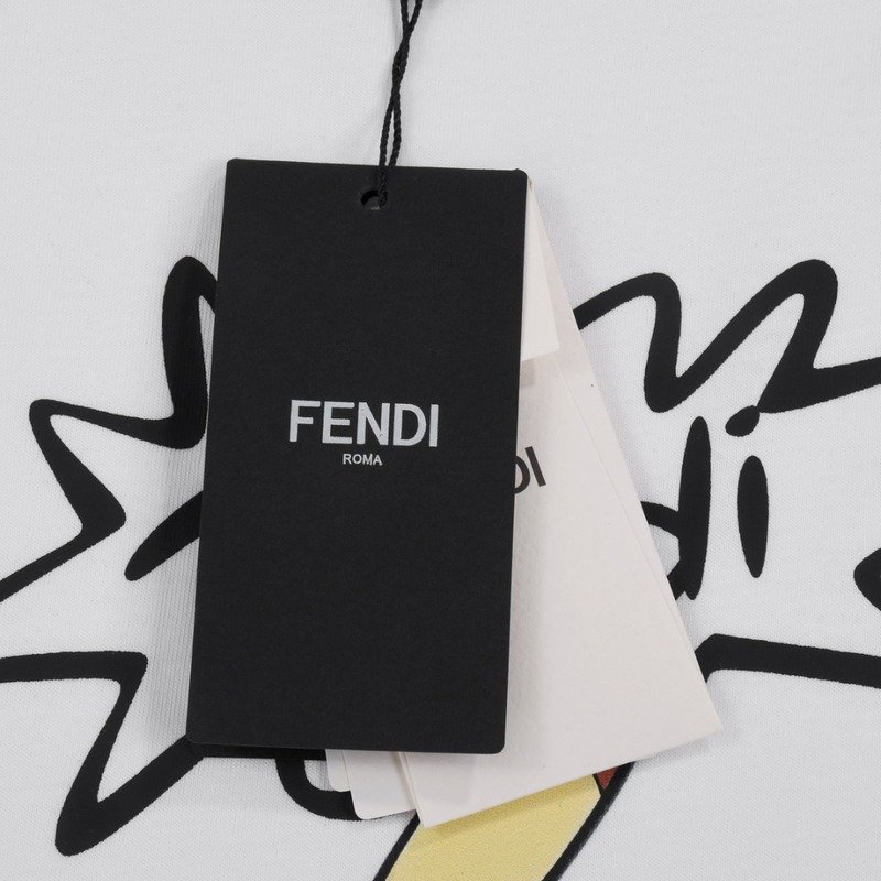 Футболка Fendi Pikachu "White" фото № 7
