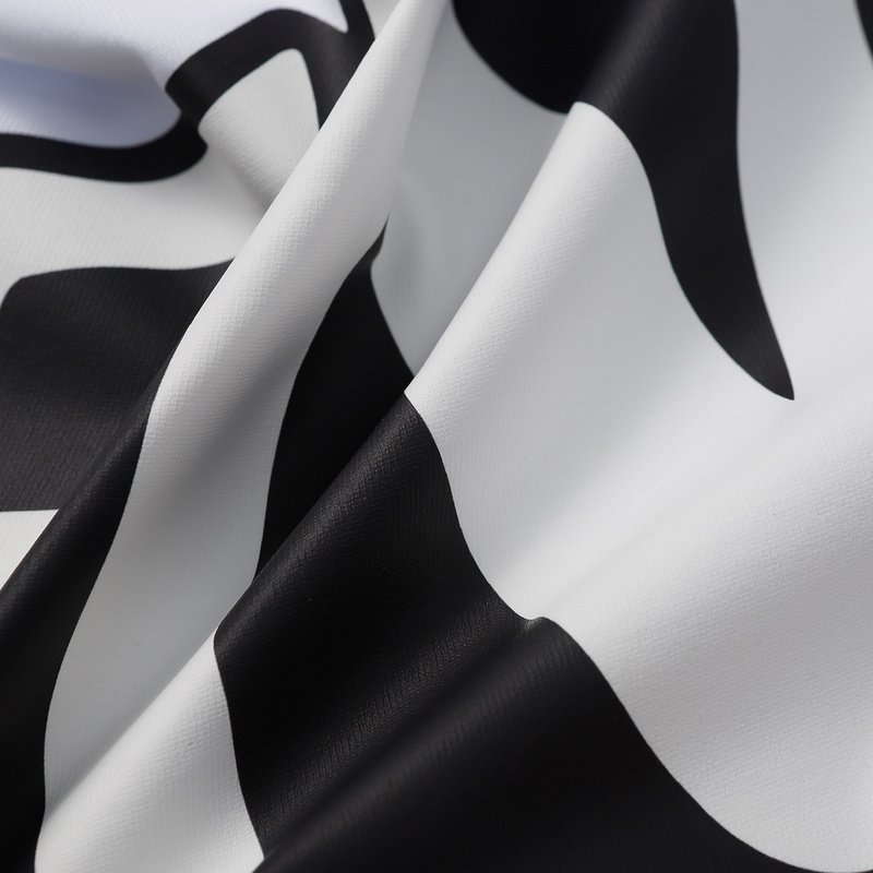 Футболка Fendi Inscription In The Fish Eye Style "Black" фото № 2