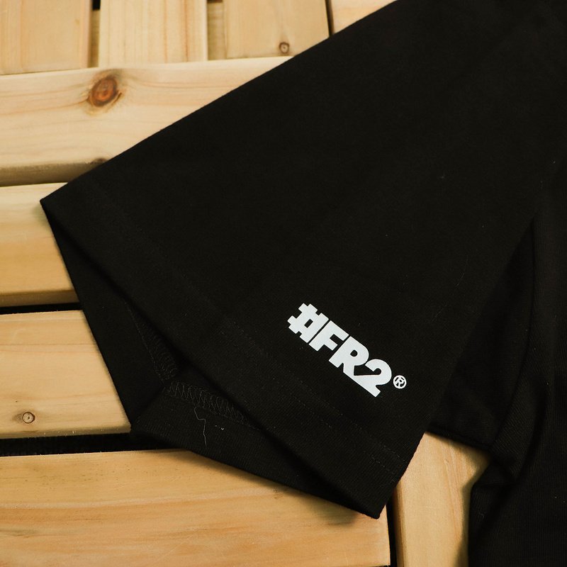 Футболка FR2 Rabbits Burger "Black" фото № 4