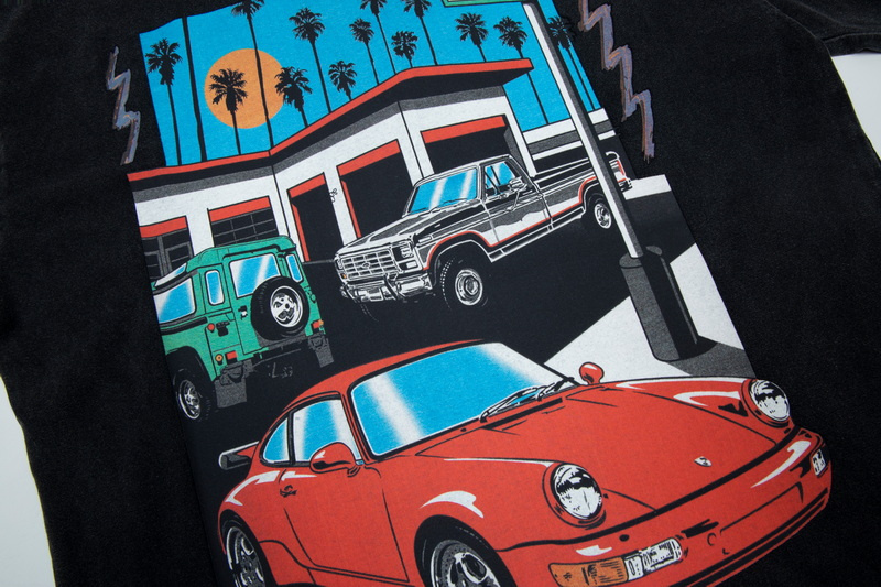 Футболка Gallery Dept With A Car Print "Black" фото № 7