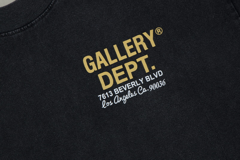 Футболка Gallery Dept With A Car Print "Black" фото № 3