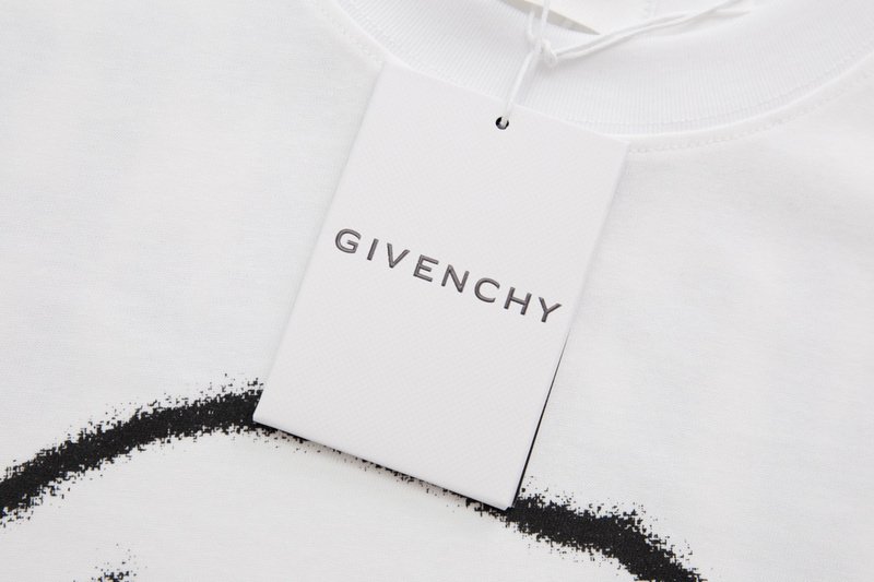 Футболка Givenchy Skull "White" фото № 7