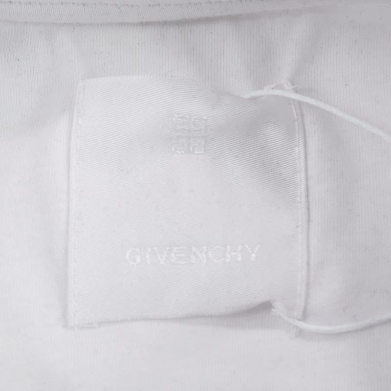 Футболка Givenchy Big Red Logo "White" фото № 2