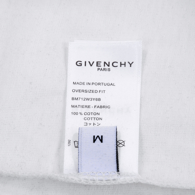 Футболка Givenchy Big Red Logo "White" фото № 5